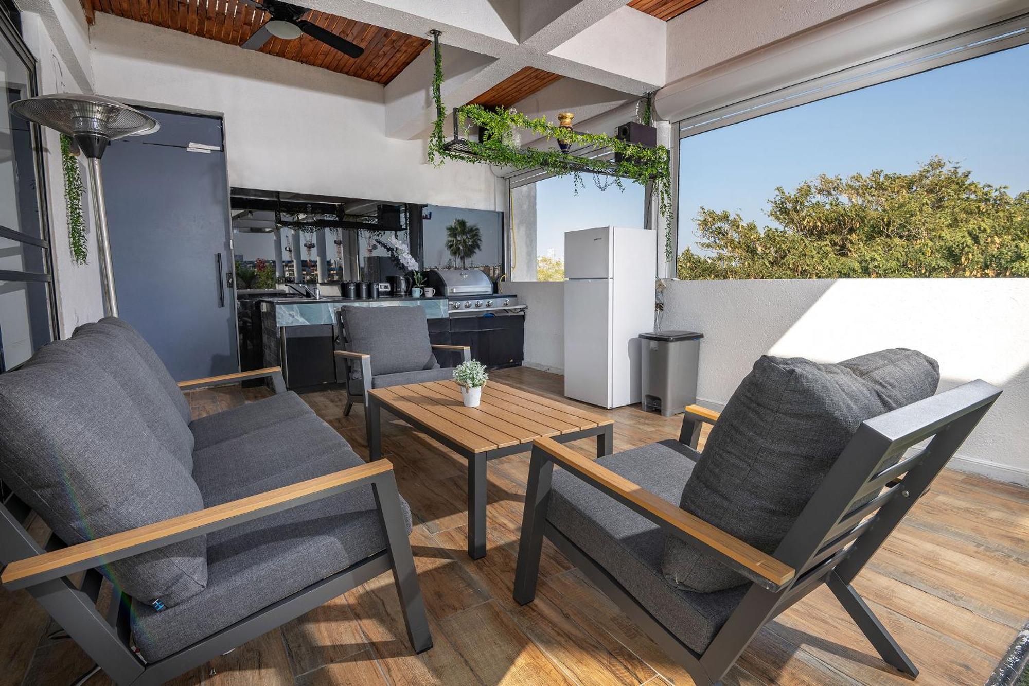 Luxurious Penthouse In Tel Aviv With Pool公寓 外观 照片